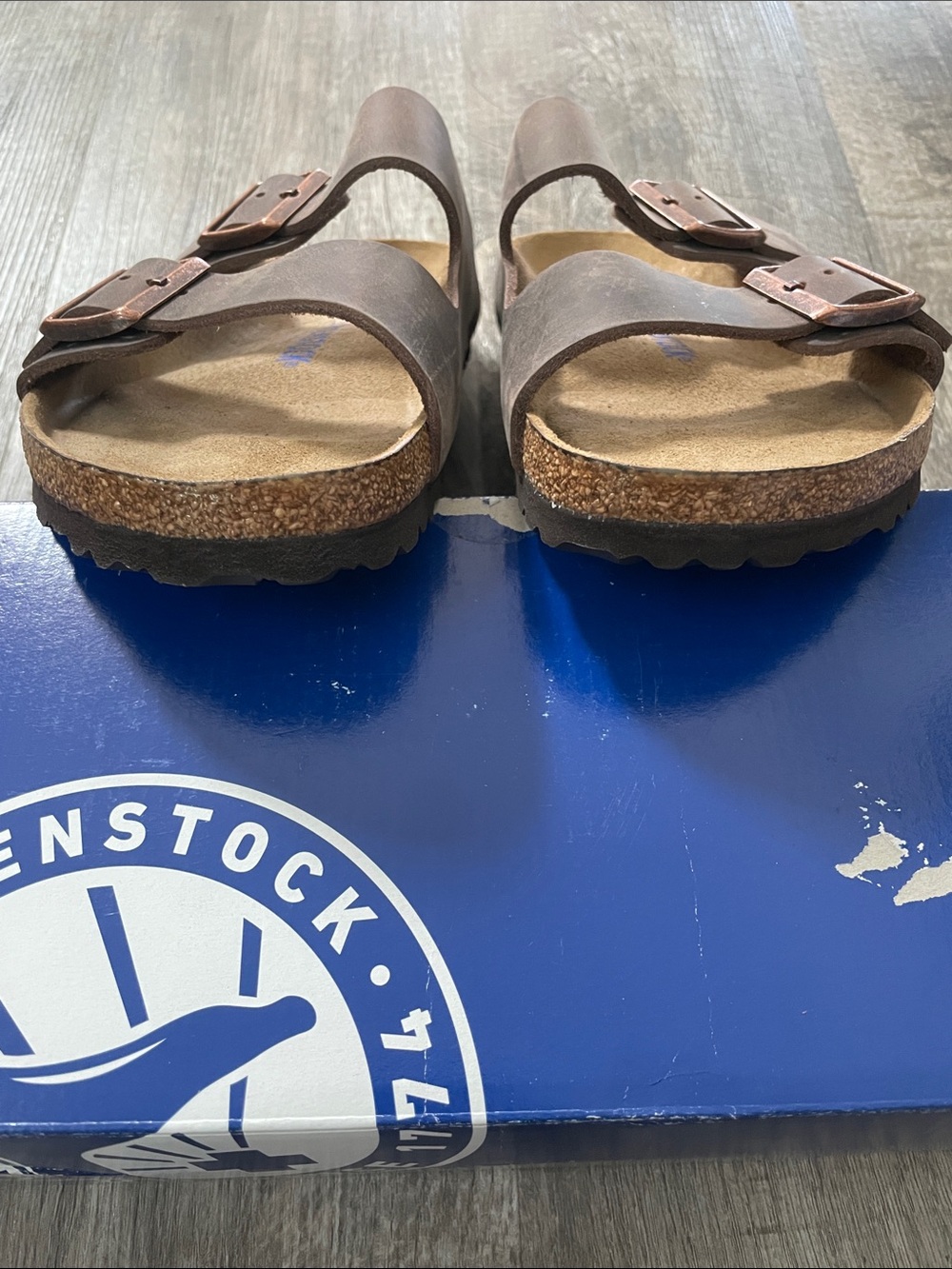 Birkenstock Arizona Two-Strap Sandals in Habana - Picture 5 of 9